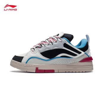 李宁惟吾golden跑步鞋男鞋防滑耐磨低帮透气轻量支撑平稳休闲运动板鞋