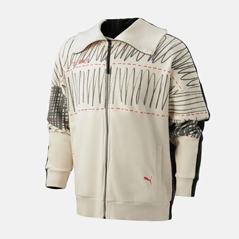 puma黑标男装michael lau运动服休闲针织外套530355 53035575蛋酒色