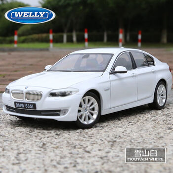 disney生日礼物玩具124宝马5系3系x5汽车模型原厂仿真合金车模玩具4s