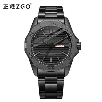 正港(zgo) 手表男学生防水夜光青少年石英表男士中学生韩版简约时尚