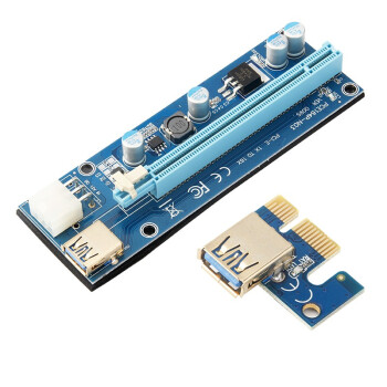 魔羯（MOGE）PCI-E转PCIe转接线 USB3.0 PCI-E显卡转接卡延长线 009S MC2238