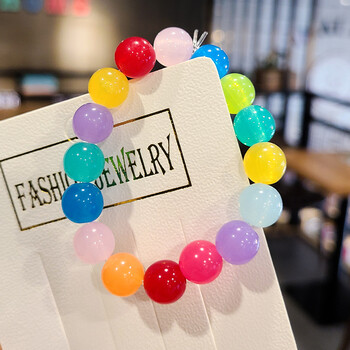 览日鸟儿童珍珠手链小女孩水晶首饰手串韩国公主宝宝饰品创意小礼物