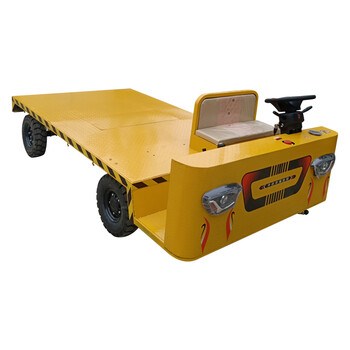 莫百特 电动平板车 四轮搬运车 四轮拉货板车 四轮平板 长2.4m宽1.