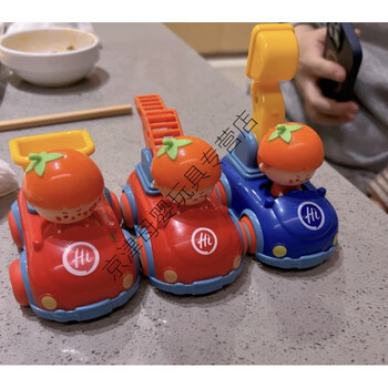 澳颜莱海底捞玩具工程车翻斗车挖掘车云梯车全新未拆现货儿童玩具云梯