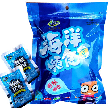 半岛小渔村海产品 香酥带鱼400g/袋  大连特产旅游纪念休闲零食小鱼干仔