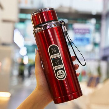 countqiabei学生保温杯中学生大容量保温水杯男女学生便携简约茶杯316