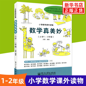 数学真美妙 小学生1-2年级数学课外读物数学思维训练数学科普书数学阅读课外书小学生数学教辅 数学思维