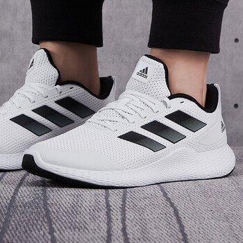 adidas阿迪达斯男鞋2021春季新款缓震透气休闲低帮耐磨运动鞋跑步鞋gz