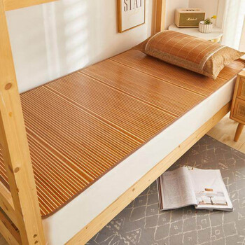 竹席高中生宿舍双面竹席凉席学生宿舍单人床上下铺家用夏季子裸睡清爽