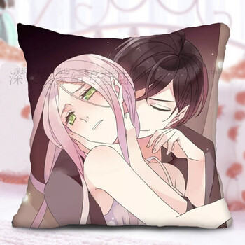 新品甜咬痕抱枕漫画周边洛逸定制来图2540x40cm
