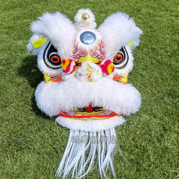 蔚语舞狮头醒狮狮头12寸泡沫舞狮子舞狮头狮子头醒狮演道具舞狮佛山醒