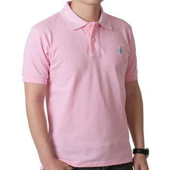 夏季新款保罗短袖t恤男小马标时尚百搭polo衫男短袖翻领纯棉大码衣服