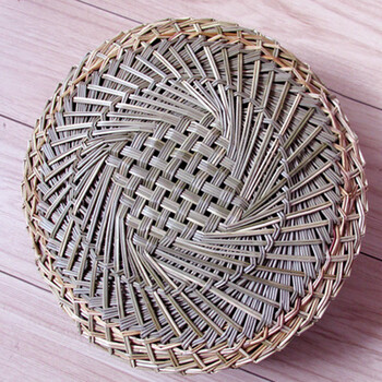 圆形蒸笼草垫不粘圆形加厚加密笼屉垫10个 小八哥商用蒸包子草垫子 草