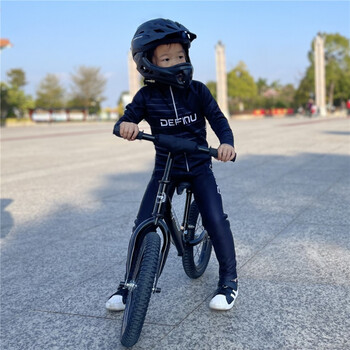 骑行服自行车儿童 儿童骑行服2022春夏速干平衡车套装自行车表演赛车