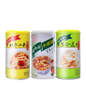 娃哈哈授权店娃哈哈八宝粥360g12罐木糖醇红枣小米百合莲子整箱早餐