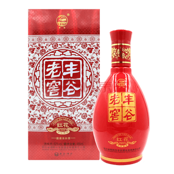 丰谷酒业 丰谷老窖酒 红花 白酒 52度488ml 单瓶装 雨城区 联合仓