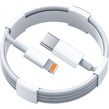 洛斯达 PD20W 快充 c to lightning适用于苹果手机数据线 充电线 PD20W 白色 1.5m