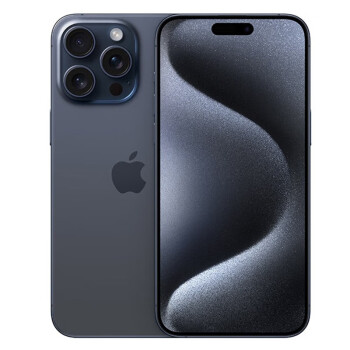 Apple Apple iPhone 15 Pro (A3104) 支持移动联通电信5G 双卡双待手机 蓝色钛金属 256GB