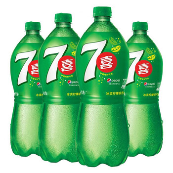 百事可乐碳酸饮料900ml瓶装原味树莓七喜美年达夏季汽水饮品七喜900ml
