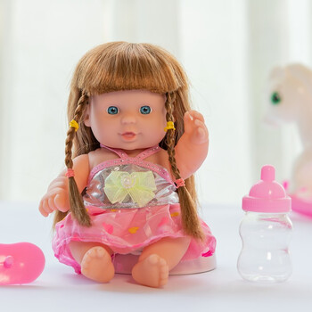 仿真婴儿洋娃娃玩具女孩全软胶育婴师模型月嫂培训会说话的假娃娃521v