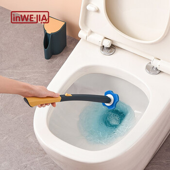 inwejia卫生间马桶清洁刷一次性可溶解替换头洗厕所神器刷子可抛式