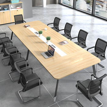 8米会议桌 6张椅子