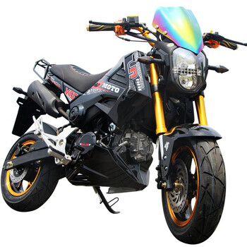 m3摩托车125c小猩猩越野摩托车街车迷你休闲车小飞鹰小高赛m3黑色不能