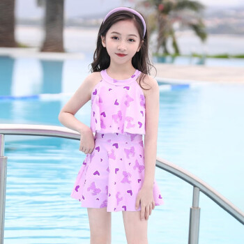 专业游泳衣连体夏季泳装 紫色 5xl(建议150-160cm)【图片 价格 品牌