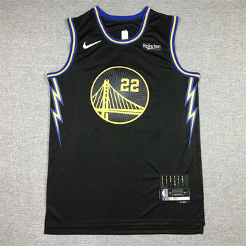 景霸22号威金斯球衣刺绣nba勇士队22新赛季75周年城市版篮球服勇士22