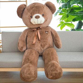 苏弟泰迪熊公仔女生熊猫抱抱熊大号布娃娃毛绒玩具狗熊抱枕送女朋友红