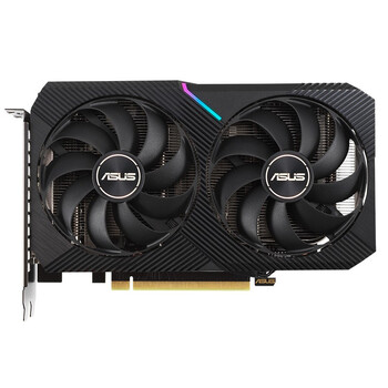华硕 asus dual geforce rtx3060-o12g-v2 lhr版 电竞游戏专业显卡
