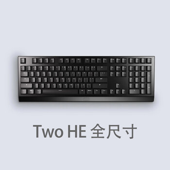 美国wooting60he60小尺寸电竞游戏磁力轴机械键盘twohe全尺寸黑款海外