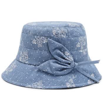 卡若登新品中老年女士短檐薄款单帽中老年人帽子女春秋短檐薄款老人