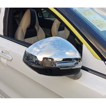 适用于领克05外饰改装车载后视镜罩防磨花05碳纤纹后视镜装饰饰框后