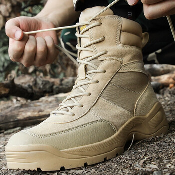 靴冬季作战靴男陆战靴野战沙漠靴特训勤靴男女作训特战靴军工靴军迷鞋