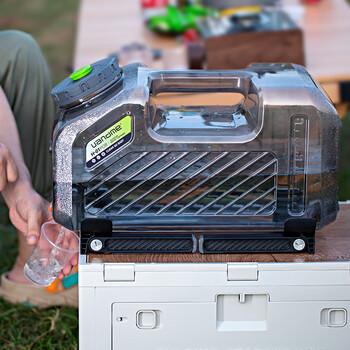 圆小米车载储水箱 户外水桶储水桶空桶带龙头纯净水家用装水自驾游