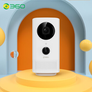 360 摄像头家用监控智能摄像机云台版 内置电池云台 长续航5G双频高清夜视双向通话360度旋转 3C云台电池版