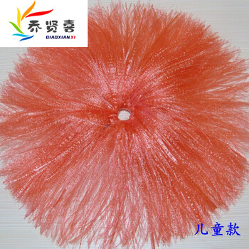 乔贤喜毽子 毽子儿童纯手工毽带绳毽子幼儿园儿童学生踢毽子尼龙塑料