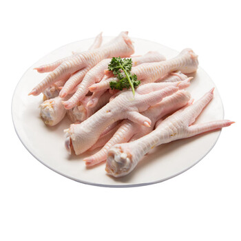 华都食品 冻鸡爪 1kg/袋 出口级 生鲜凤爪卤鸡爪烤鸡爪清真食材