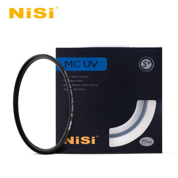 耐司（NiSi）MC UV镜 52 58 67 72 77 82 95mm超薄多膜保护镜单反相机滤镜 黑色边框 46mm