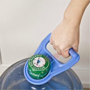 清洁用具 脸盆/水桶 久洁(jojell) 加厚手柄纯净水桶提手拎水器矿泉水