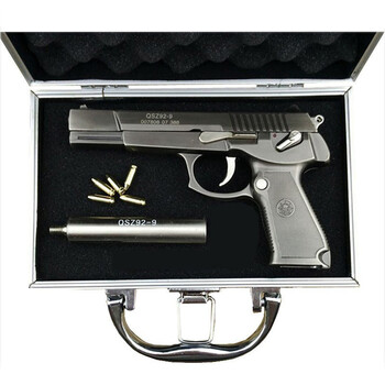 春节礼物全金属大号合金帝国模型berettam92a11205不可发射大号92式枪