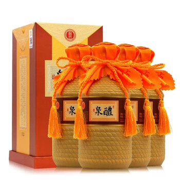 汉武御甘肃酒泉特产酒汉武御礼泉42度500ml浓香型礼盒装粮食白酒送礼