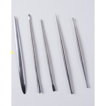 黑金属塑形刀雕塑刀美国土fando石粉粘土nsp油泥雕塑工具银色一套5支 图片价格品牌报价 京东