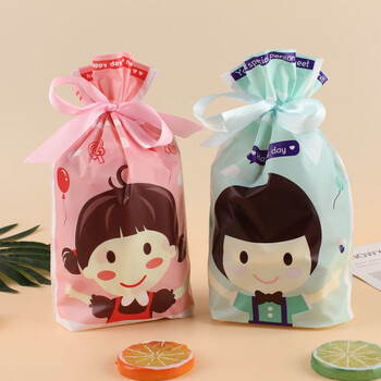 小包装袋糖果儿童节可爱布袋零食礼品袋幼儿园生日周岁送小朋友糖果小