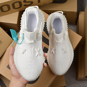 椰子鞋男350v2白斑马满天星高版本yeez秋冬学生情侣跑步鞋 【真爆高