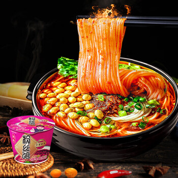 今麦郎酸辣粉光华粉丝馆够味酸辣粉103g12桶泡面速食粉面整箱够味酸辣