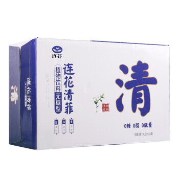 以岭连花清菲植物饮料310ml*24罐价格走势及评测