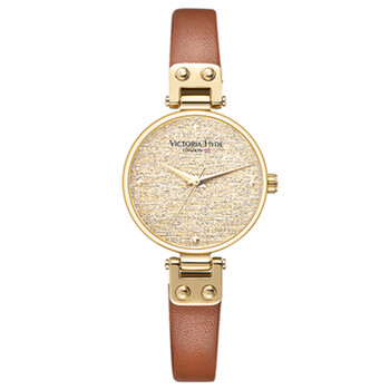 【德国进口】原装victoria hyde手表潮流女 victoriahyde vh30080棕色