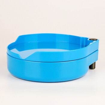 狮奥利兴钓箱饵料盒拉饵盘全磁条磁浮水立钩双层透明拉饵盒套装 abs